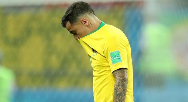 Coutinho. Sem confiança, não consegue render na Seleção. Preocupação para Tite