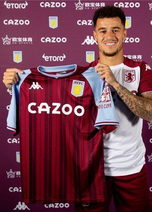 Coutinho se despede do Aston Villa com 43 jogos e seis gols 