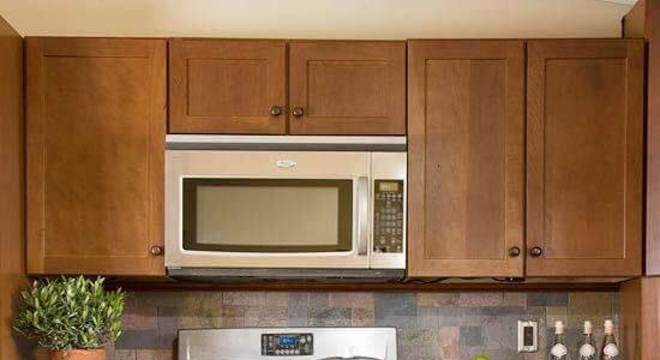 Cozinha de madeira rústica