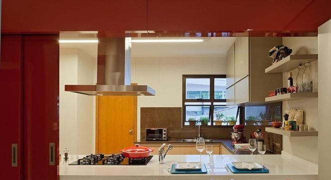 cozinhas pequenas vermelha como-decorar-cozinha-americana2