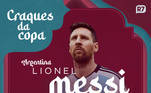 O Catar será a última dança de Lionel Messi vestindo a camisa da Argentina em uma Copa do Mundo. O evento é a última chance de o craque buscar o título pela sua seleção. Confira a carreira do capitão argentino