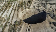 Chile investiga surgimento de cratera de mais de 30 metros no Atacama