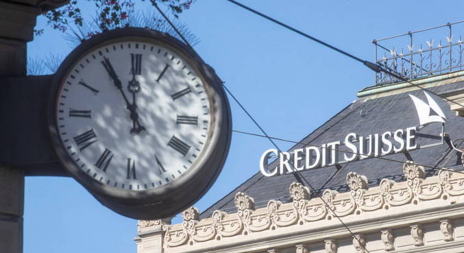 Ações do Credit Suisse saltam mais de 20%