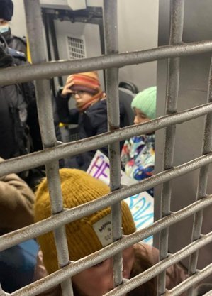 Crianças foram detidas na Rússia por fazerem protesto contra a guerra