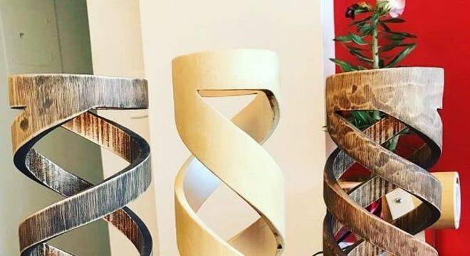 Crie luminárias belíssimas a partir de artesanato com bambu