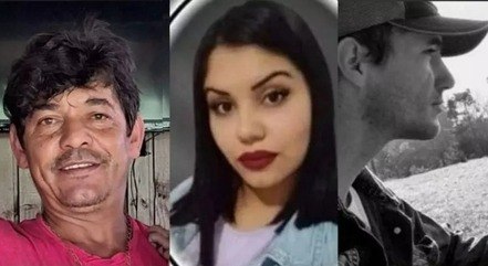 Antônio (à esq.), Poliana (centro) e Ewerton (à dir.)