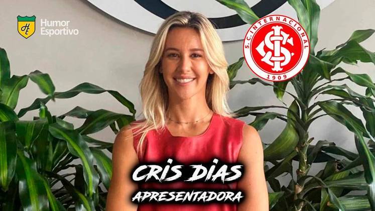 Cris Dias é torcedora do Internacional.