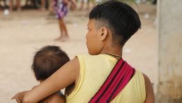 Taxa de mortalidade infantil yanomami é dez vezes maior que a do restante do país (Fernando Frazão/Agência Brasil)