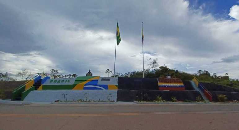 Fronteira de Pacaraima (RR)  e Venezuela