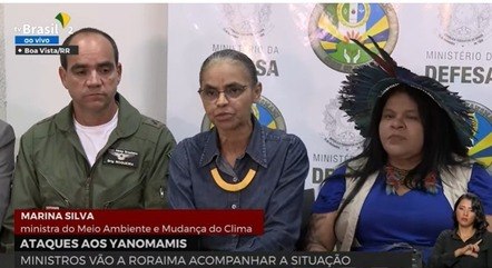 Ministras sobrevoaram Terra Indígena Yanomami