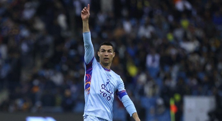 Cristiano Ronaldo em ação contra o PSG

