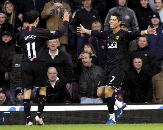 Temporada 2007/8Cristiano Ronaldo (Manchester United)Gols: 8