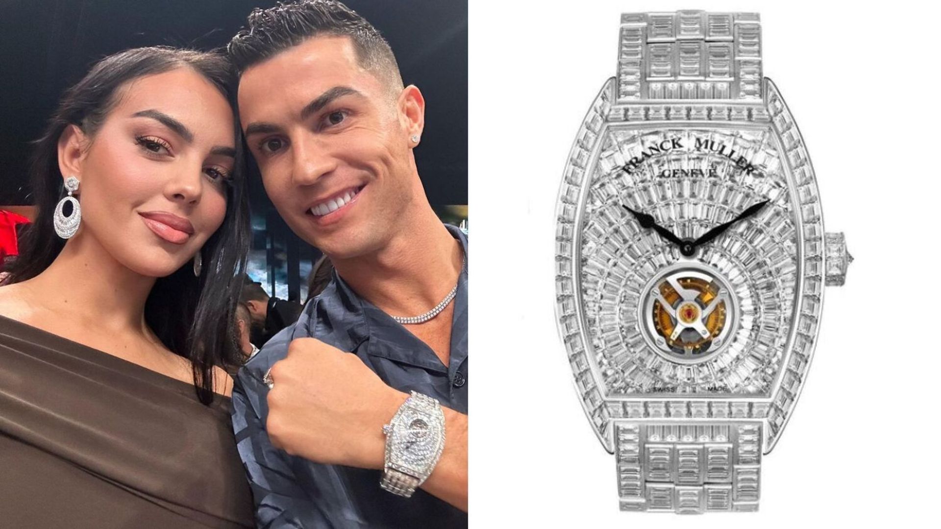 Cristiano Ronaldo assiste luta com rel gio nico de mais de R 7 9