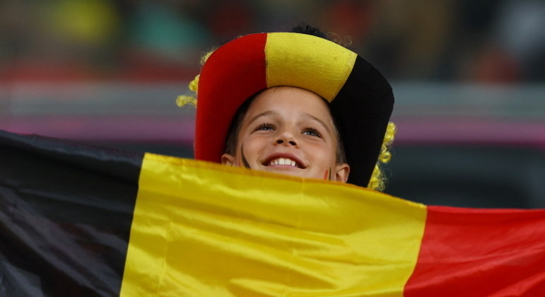 Garoto belga sonha com a classificação da Bélgica para as oitavas de final