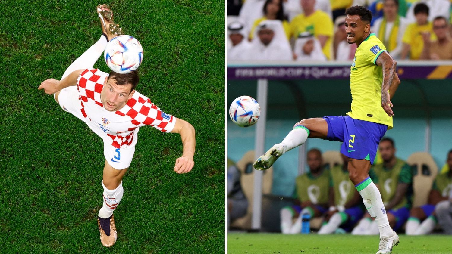 De homem a homem: veja a comparação entre os 11 titulares de Croácia e  Brasil - Fotos - R7 Copa do Mundo