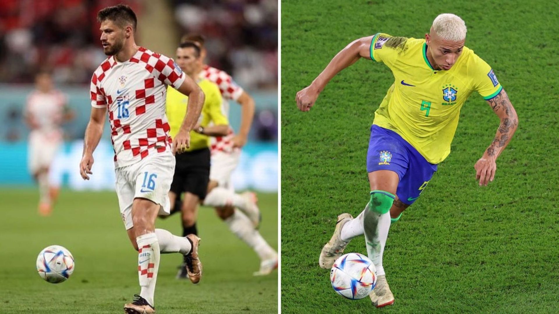 De homem a homem: veja a comparação entre os 11 titulares de Croácia e  Brasil - Fotos - R7 Copa do Mundo