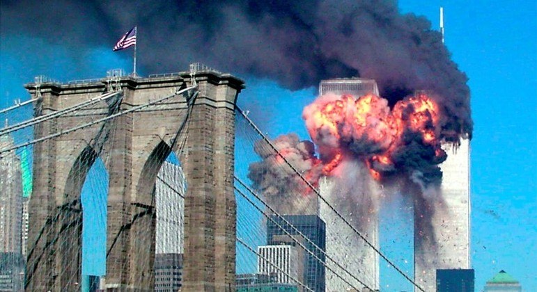 Ataque ao World Trade Center, em 11 de setembro de 2001