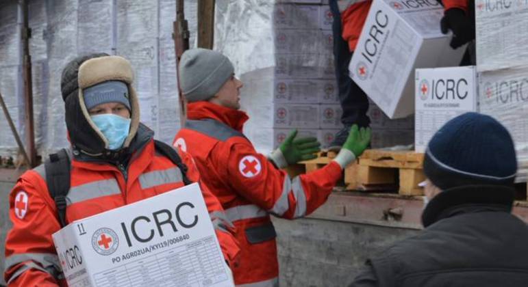 Kiev denunciou falta de ação da Cruz Vermelha em relação aos presos ucranianos