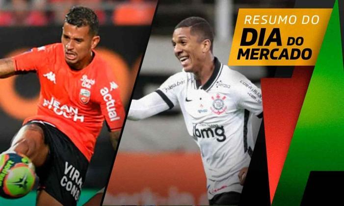 Cruzeiro encaminha acerto com atacante do Corinthians, Vasco faz reunião por jogadores... tudo isso e muito mais no resumo do Dia do Mercado deste sábado (10)!