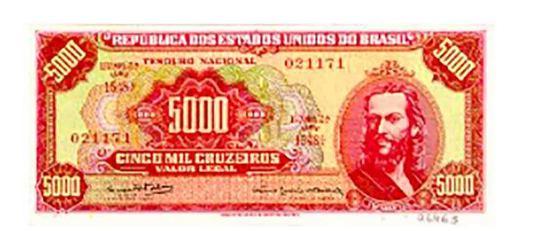 Cruzeiro: permaneceu em circulação por 24 anos, de 1º de novembro de 1942 a 12 de fevereiro de 1967. Era representado pelo símbolo “Cr$”.