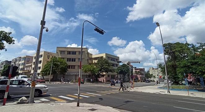 Local no centro de Havana onde aconteceria o protesto ficou vazio 