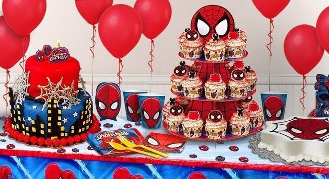 cupcakes decorados para festa infantil do homem aranha