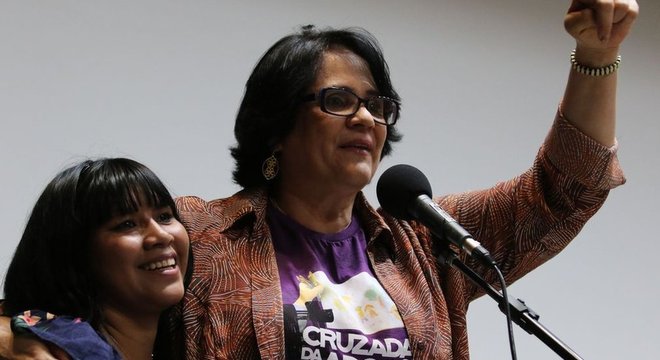 Damares com Lulu: ela diz ter realizado uma 'adoção socioafetiva'