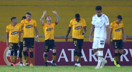 Santos Perde Do Barcelona Equ E Esta Fora Da Libertadores 2021 Esportes R7 Futebol
