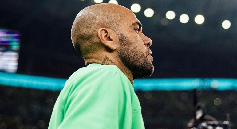Daniel Alves está preso desde 20 de janeiro
