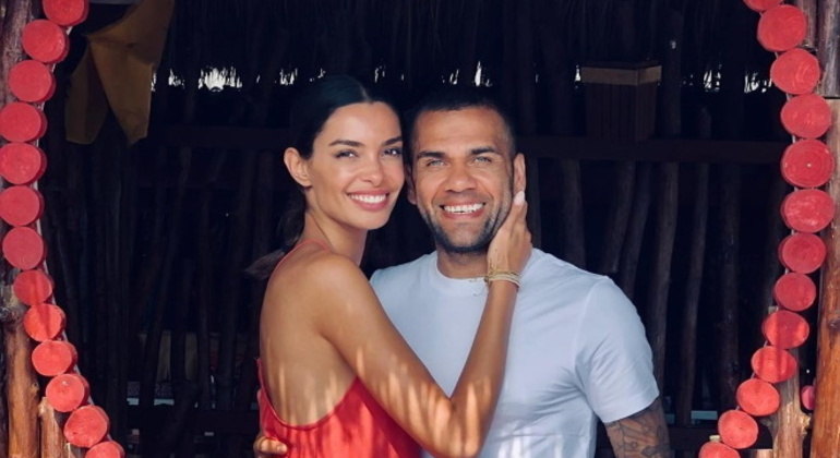 Joana Sanz e Daniel Alves são casados desde 2017