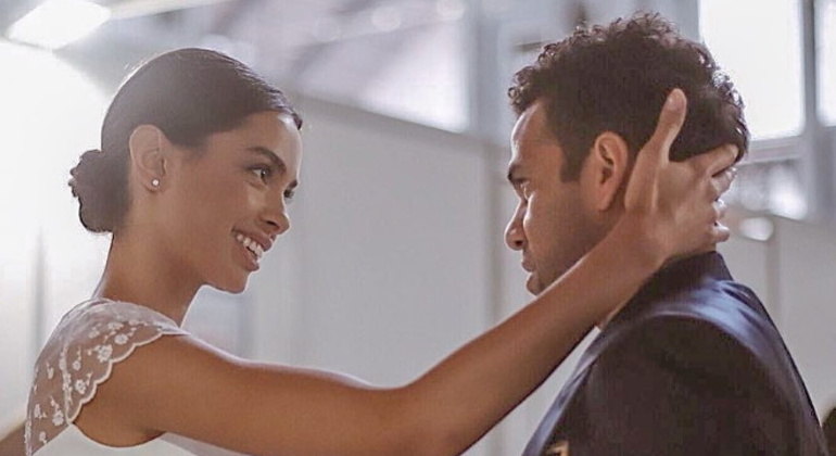 Joana Sanz e Daniel Alves estão casados desde 2017