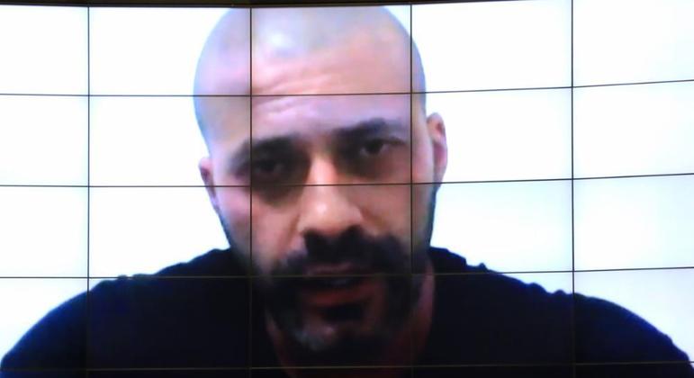 Sessão em que a Câmara decidiu manter a prisão de Daniel Silveira em fevereiro de 2021