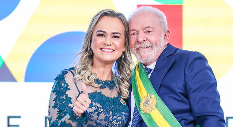 A ministra do Turismo, Daniela do Waguinho, e o presidente Luiz Inácio Lula da Silva
