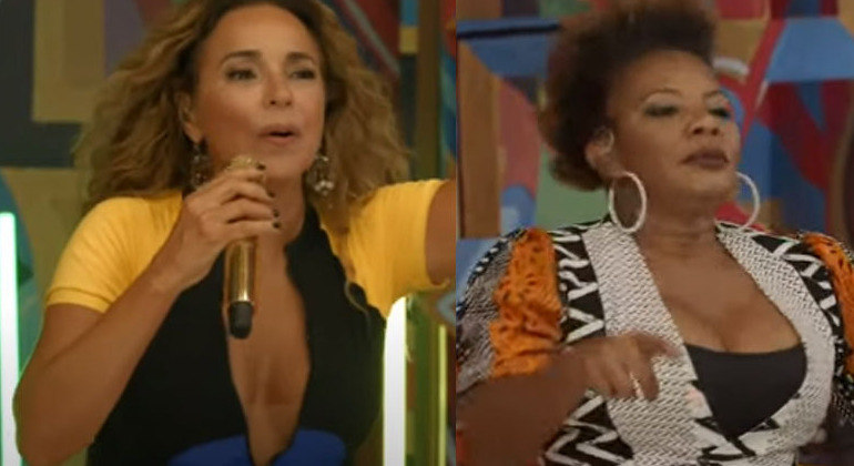 Daniela Mercury e Margareth Menezes brilham juntas em live de carnaval 