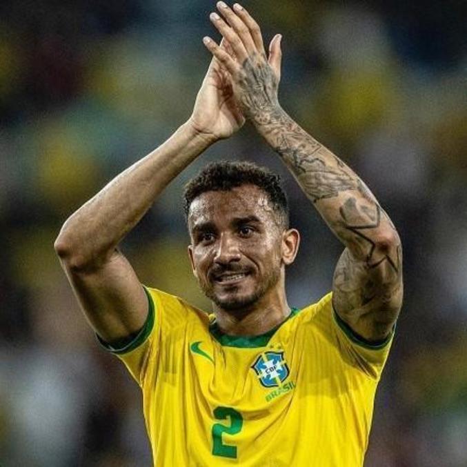 Danilo, na seleção 