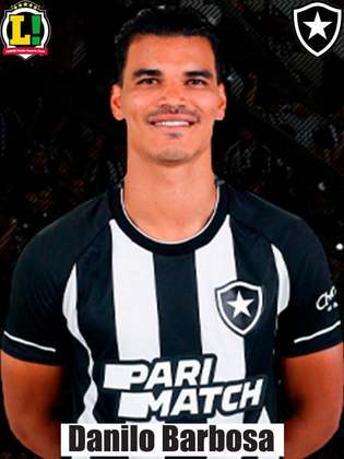  DANILO BARBOSA - 6,0 - Outro que entrou muito bem. Jogando de cabeça erguida, melhorou o meio-campo do Botafogo e foi importante para a vitória. 