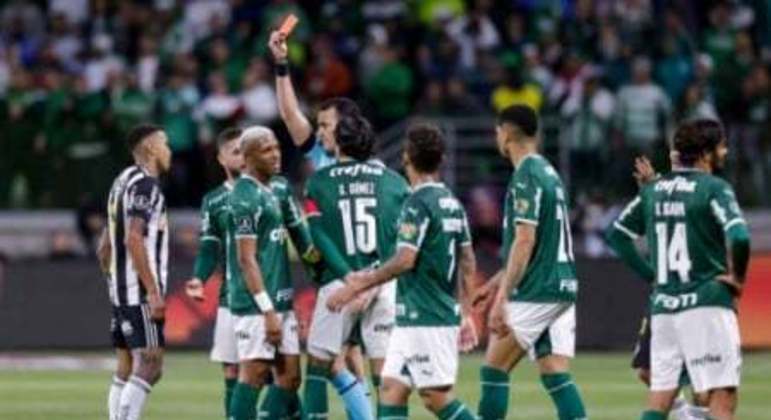 Danilo expulso - Atlético-MG x Palmeiras