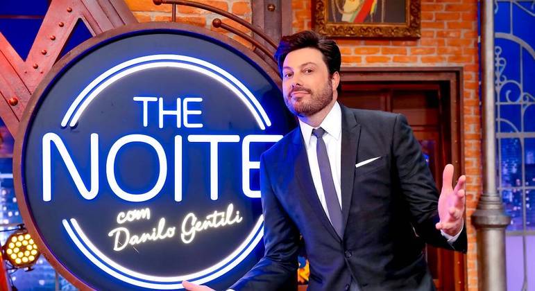 Danilo Gentili comanda o The Noite no SBT