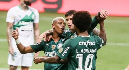 SE Palmeiras - Fim de jogo: Palmeiras 1x1 Juventude.