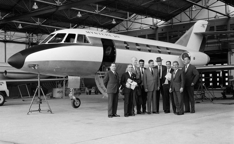 Dassault comemora 60 anos dos jatos executivos Falcon