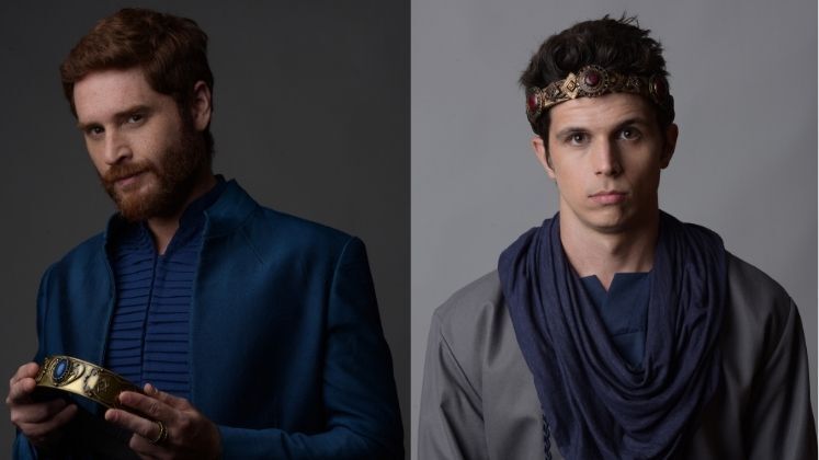 A Conquista começa com uma disputa pelo trono. De um lado, Davi, escolhido por Deus e ungido rei de Judá no fim da quinta temporada. E, de outro, Isbosete, filho de Saul (Carlo Porto), primeiro rei de Israel
