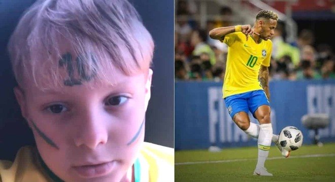 Davi Lucca e Neymar