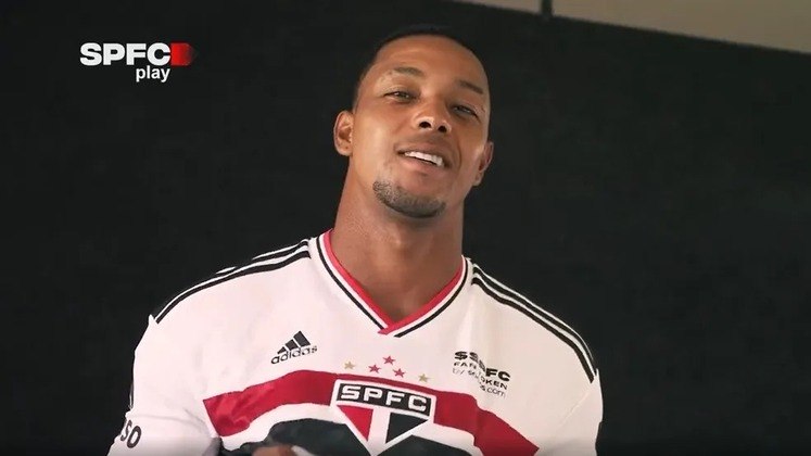 David em anuncio pelo São Paulo