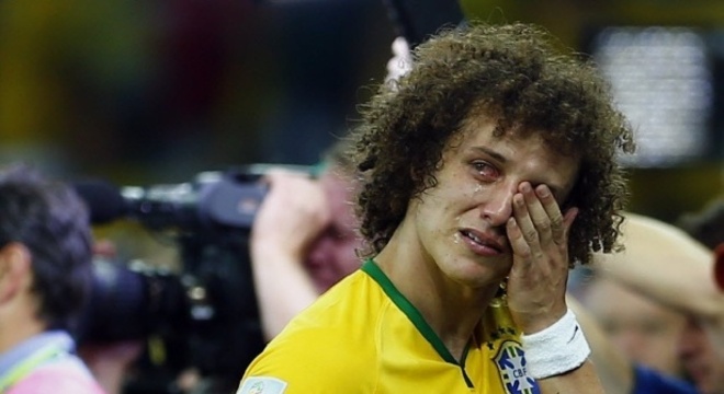 David Luiz não quer. Mas ele se tornou o símbolo dos 7 a 1 para a Alemanha