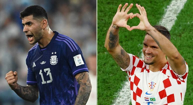 DEFENSORESRomero é um dos estreantes em Mundial da Argentina. Pela seleção, são 17 jogos e 1 gol. O zagueiro joga atualmente no Tottenham, e com a Albiceleste foi campeão da Copa AméricaLovren está na seleção da Croácia desde 2009 e tem 77 jogos com a equipe. Nessas partidas, balançou a rede cinco vezes e deu uma assistência. Atualmente, o zagueiro defende o FC Zenit e foi vencedor da Supertaça da Rússia em 2021/2022