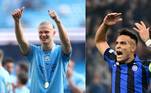 Haaland x LautaroDois grandes atacantes da atualidade, eles prometem fazer a diferença nessa final da Liga dos Campeões. Pelo Manchester City, o norueguês bate recordes atrás de recordes fazendo gols e pode conquistar a primeira Champions da carreira com apenas 22 anos. Campeão do mundo, Lautaro também tenta vencer a primeira Champions League da carreira. Na Inter desde 2018, o jogador tem ótimos números no ano. São 56 jogos, 28 gols e 11 assistências