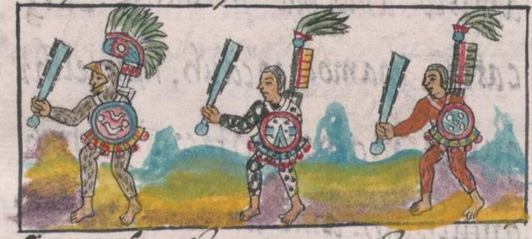 De origem mexicana, era comumente utilizado pelos astecas como um porrete e nos típicos rituais de sacrifício 