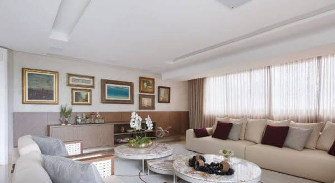 Decoração com cores neutras