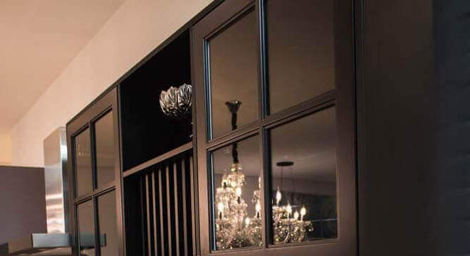 Decoração de cozinha com azulejo tipo tijolo 