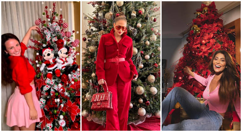  vspera de Natal e os famosos, como Larissa Manoela, Jennifer Lopez e Juliana Paes, investiram em itens luxuosos e acessrios criativos para deixar a casa enfeitada para a data. A seguir, confira quais foram as apostas dos famosos para a decorao natalina deste ano